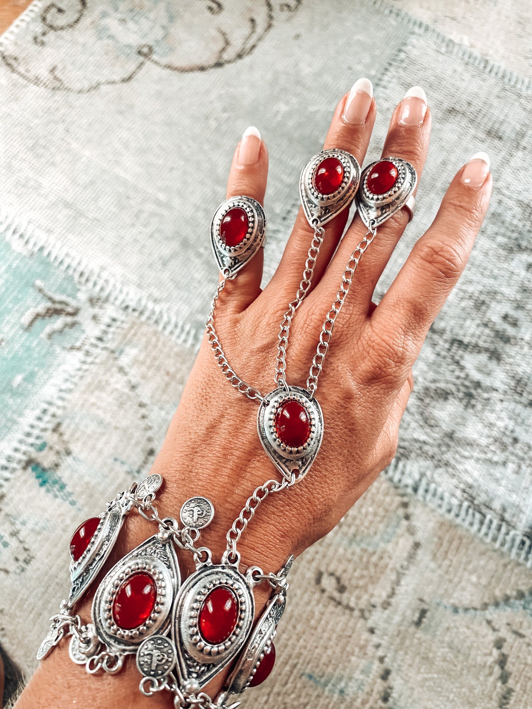 Bobobali red ring bracelet